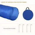 thumbnail image 2 of Dog Agility Starter Kit - 5-Piece Set with Tunnel, Jump Ring, Weave Pole, Pause Box, & Portable Case for Outdoor Fun!, 2 of 6