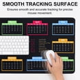 thumbnail image 7 of sixwipe Large Mouse Pad (XXL), Non Slip 35.4 x 15.7 inches Computer Pad for Desk, 2mm Big Rubber Base Mouse Mat with Stitched Edges for Work, Game, Office, Home, 7 of 7