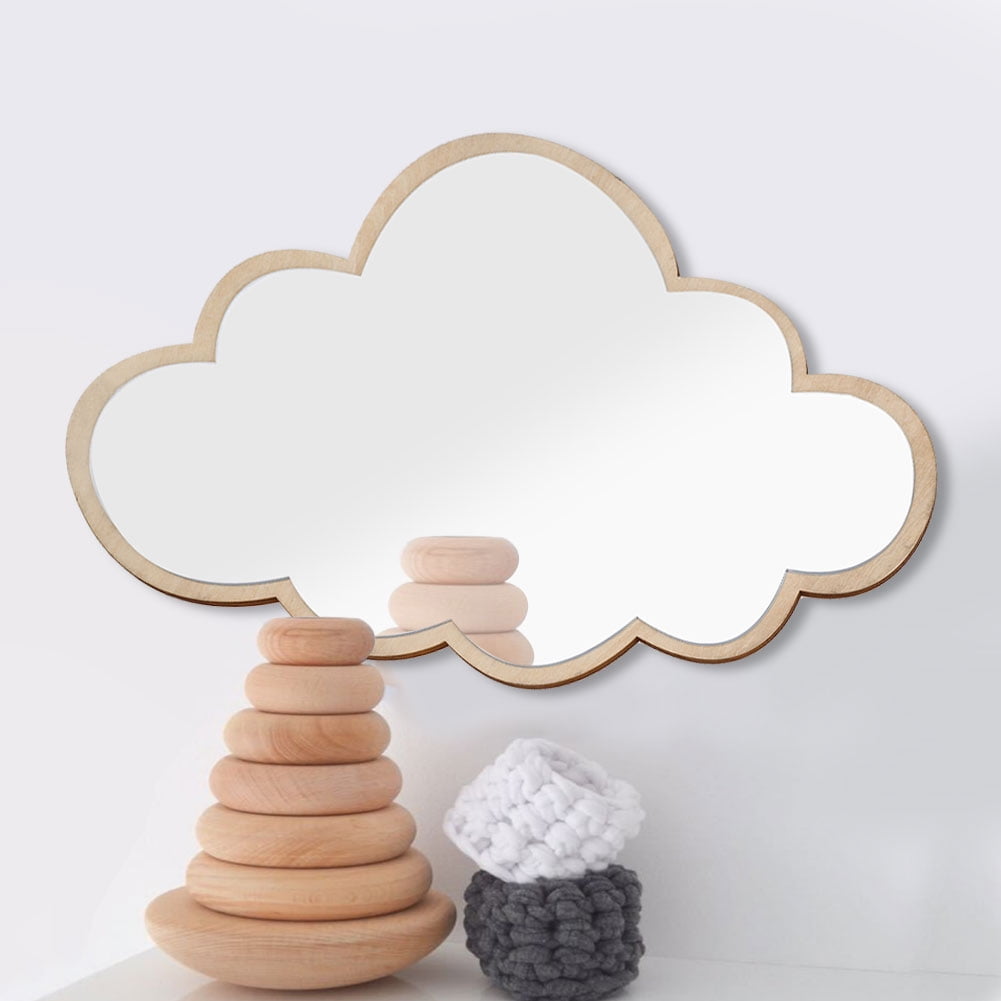 3D Moon Cloud Mirror Wall Decals Acrylic Mirror Wall Stickers Self Adhesive  Decorative Cloud Mirror – mychiclifestyle