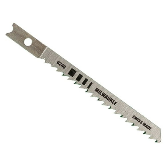 Milwaukee Electric Tool 48-42-0240 Multi-Purpose Jig Saw Blade, 3-1/8" L x 7/32" W, 8 TPI