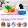 thumbnail image 3 of 200g Crochet Yarn for Crocheting,Thick Knitting Elastic Fabric Cloth T Shirt Yarn for Hand DIY Dolls Bags Basket Cushion Crocheting Projects, 3 of 4