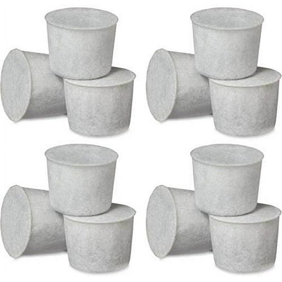 Filtros de agua de carbón de Nispira Reemplace la cafetera KitchenAid KCM5WFP - Juego de 12 filtros NISPIRA 5WP12