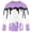 0-Purple692, variant on Hienoo Boys Long Sleeve Rash Guard Upf 50 Sun Shirt Ice-Cream Print T-Shirt, Sizes 3-14