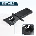 thumbnail image 5 of Unique Bargains Cup Holder for BMW 325xi 2006 Practical No.51459173469 Instrument Panel Drink Holder Black 1 Pcs, 5 of 6
