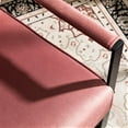 thumbnail image 5 of US Pride Furniture Hosam 25.4" Velvet Upholstery Metal Arms Chair Pink, 5 of 6