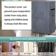 thumbnail image 5 of AIickwang Cubierta de enfriador de aire evaporativo portátil para exteriores, cubierta de enfriador de pantano impermeable resistente 600D, negro, 5 of 5