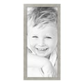 thumbnail image 2 of ArtToFrames 13" x 29" Classic Silver Picture Frame, 13x29 inch Gray MDF Poster Frame (WOM-4499),  Pack, 2 of 8