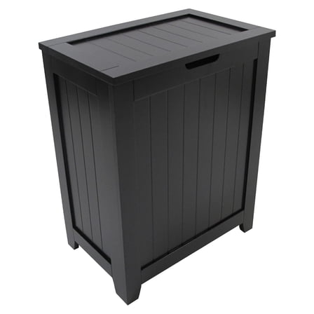 Exlonjet 5220BK Contemporary Country Hamper, Black