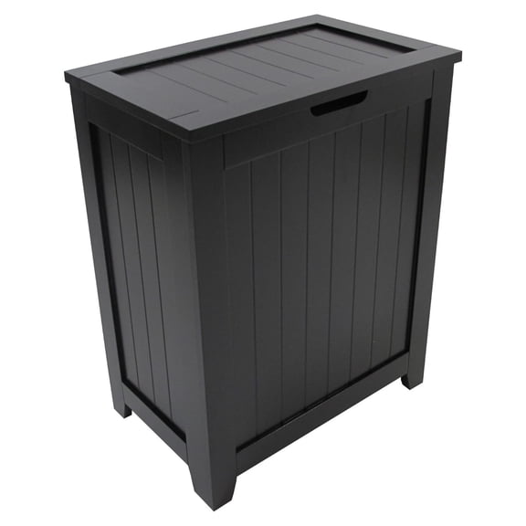 Exlonjet 5220BK Contemporary Country Hamper, Black