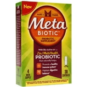 6 Pack - MetaBiotic Probiotic Supplement with Bio-Active 12, Capsules 30 ea
