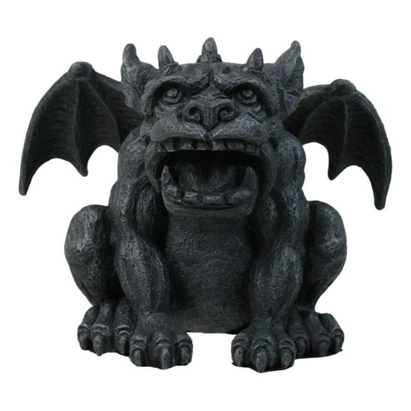 Mythical Fantasy Gothic Fido The Fat Saber Toothed Tiger Cat Gargoyle Figurine