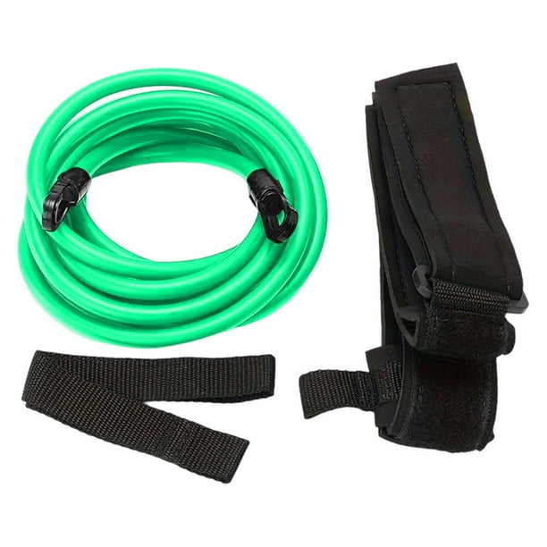 Conjunto de cinturones de entrenamiento de resistencia para natación con bandas elásticas para ganar fuerza y resistencia. Equipo de entrenamiento de natación para adultos y atletas
