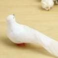 thumbnail image 6 of Famyfamy Bird White Pigeon Ornaments Vogel Ornamente K眉nstliche Taube 12pcs DIY Handwerk Artificial Gardening Decoration, 6 of 9