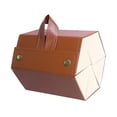 thumbnail image 2 of Estuche para gafas de sol para hombre y mujer, plegable, multifuncional, de PU 6 ranuras, 2 of 9