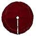 thumbnail image 2 of Vickerman 84 Pouces Peluche Rouge Velvet Jupe d'Arbre - QTX17753, 2 of 4