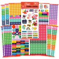 thumbnail image 1 of Pegatinas Del Planificador Mirida: 1867 Iconos Diarios Y Pegatinas Inspiradoras Para Adultos, Paquete Clásico De Calendario Para Trabajo Y Vacaciones Con Presupuesto Limitado, 1 of 5