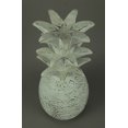 thumbnail image 2 of Rustic White Carved Wood Tropical Pineapple Decor Statue, 2 of 3