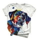 thumbnail image 2 of Puntoco Tallas grandes Mujer Manga corta 3D Animal Impreso O-cuello tops Camiseta Blusa Puntoco Puntoco-6123, 2 of 5