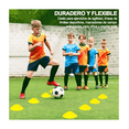 thumbnail image 3 of 21 Piezas De Accesorios De Entrenamiento De Fútbol Con Conos Malubero  Color Dorado, 3 of 5