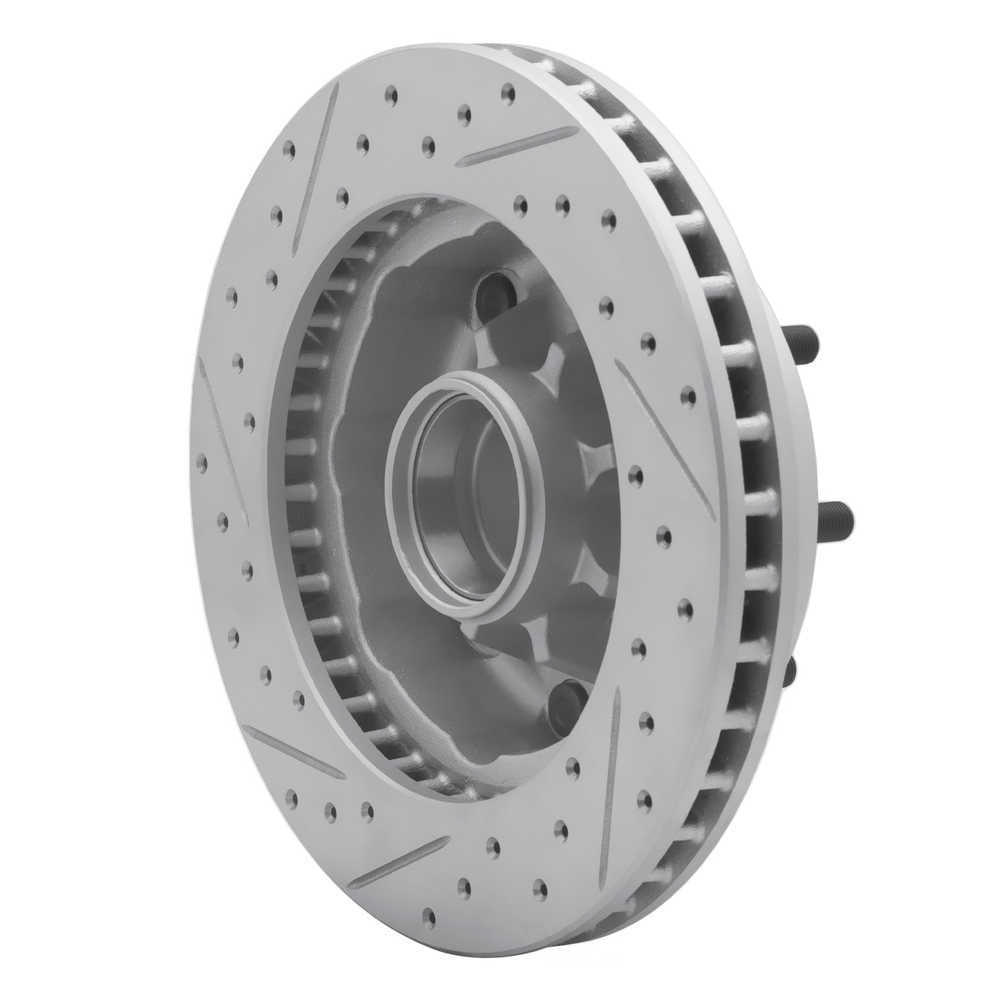 Dynamic Friction Company 830-48004R DFC Geoperformance Rotor - Drilled and Slotted