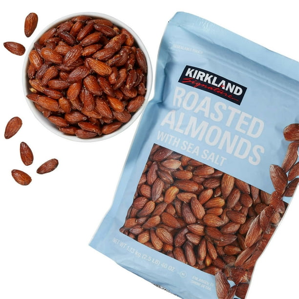 Kirkland Almonds 2.5lb - Mixed snack nuts for grocery retail