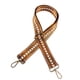 thumbnail image 4 of Correa de repuesto para bolso de hombro, ganchos de metal ajustables, correa de bolso DIY para Marrón, 4 of 9