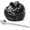 Black Onyx, variant on Radicaln Marble Salt Cellar with Lid 4 inches White Salt Jar and Spice Storage Containers For Kitchen Countertop, Ideal Sugar Bowl and Salt dish For Table