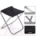 thumbnail image 4 of Chaise Pliante Portable pour Camping Pêche Pique-Nique Plage Tabouret Ferme, 4 of 4