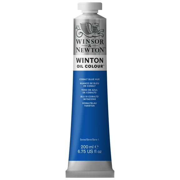 Winsor & Newton Winton Oil Color, 200ml, Cobalt Blue Hue
