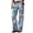 BU4, variant on Ketyyh-chn99 Pants for Women Flare Jeans for Women Fashion Loose Ladies Pocket Washed Denim Trousers BU3,2XL