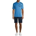 thumbnail image 7 of Ben Hogan Men & Big Men's Performance Short Sleeve Fashion Golf Polo Shirt, up to 5XL, 7 of 7