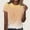 #0424-Yellow, variant on Women's Casual Ombre Tees, Short Sleeve Round Neck Blouses with Relaxed Fit, Lightweight Summer Tops for Spring, Cute Flowy Shirts for Vacation Outings Gift