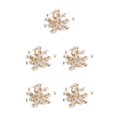 thumbnail image 3 of Guardurnaity 100 pares de respaldos de pendientes para tachuelas con almohadilla, tapones de goma, anillos de seguridad perforados, accesorios de Type2 NO2, 3 of 6