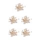 thumbnail image 2 of Respaldos de pendientes Jumpingount 100 pares con tapones de goma de almohadilla y ganchos de repuesto CBP202609, 2 of 4
