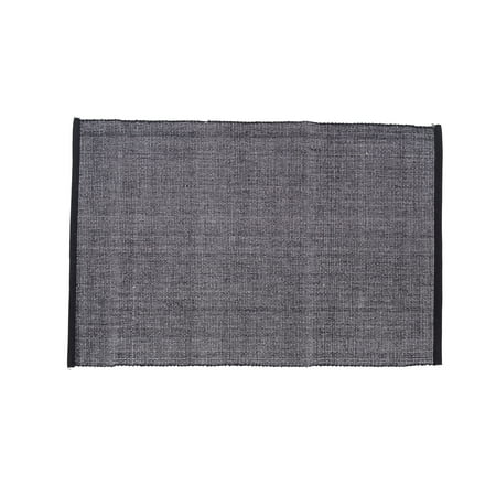 

Ribbed Chambray Onyx Single Placemat