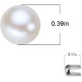 thumbnail image 2 of CPDD 10MM Double Cap Rivets Round Rivet Fasteners for Beading Craft Decorations (10 mm Cap, Silver) 10mm Cap Rivets, 2 of 5