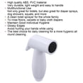 thumbnail image 5 of Suodoka G1/2 Thread Handheld Bidet Sprayer – 3‑Piece Set, Durable ABS & PVC, Ideal for Toilet, Dog Shower, Carpet & Baby Diaper Cleaning, 5 of 8