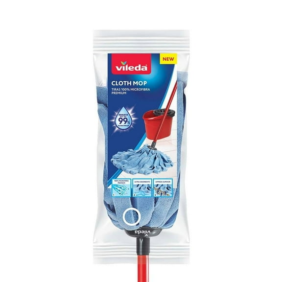 Trapeador de microfibra Vileda premium ultra absorbente cloth mop 1 pza