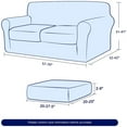 thumbnail image 2 of High Stretch Sofa Cover, Spandex Jacquard Sofa Slipcover with Separate Cushion Soft Couch Cover, 2 of 4