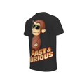 thumbnail image 4 of Curious George Kids Tshirt Short Sleeve Crewneck T-Shirts Boys Girls 3D Cartoon Casual Shirts, 4 of 5