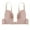 Beige, variant on Low Back Bra for Women Wirefree Lifting Deep U Shaped Plunge Backless Bra with Convertible Clear Straps Sleep Bralette