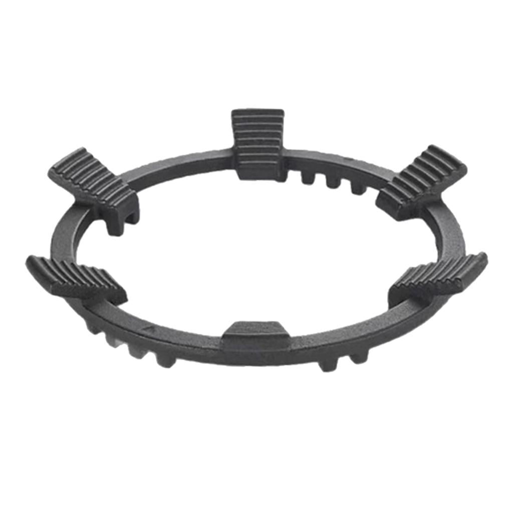 harayaa Cast Iron Wok Support Ring Pot Holder Heat Resistant Cooker Anti Slip Sturdy Wok