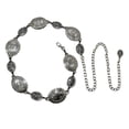 thumbnail image 3 of Cadena de Cintura para Mujer, Cinturón de Eslabones para El Cuerpo, Joyería para El Cuerpo, Pretina Elegante, Cinturón de Metal , Cinturón para Ve Plata, 3 of 8