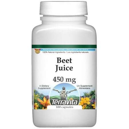 Beet Juice - 450 mg (100 capsules, ZIN: 519167) -