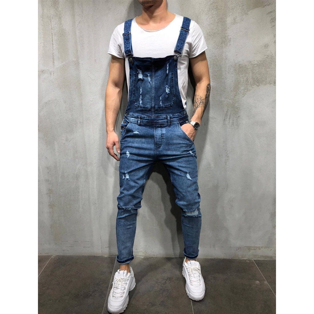 skinny jean overalls for guys