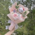 thumbnail image 3 of Cartoon Hello Kitty Plush Bouquet Plush Doll Toy Kids Toys Stuffedn Animals Christmas Valentine Graduation Birthday Gifts, 3 of 5