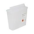 thumbnail image 6 of McKesson Biohazard Sharps Container, Puncture-Resistant Bin - Clear, 1.25 gal, 20 Ct, 6 of 8