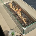thumbnail image 2 of Elementi Plus Colorado Natural Gas Fire Pit for Outside Outdoor Fire Pit Table Smokeless Firepit Concrete Rectangular Fire Table Patio Heater Fireplace 60000 BTUs - Sunlight Yellow, 55.9 x 31.9 Inches, 2 of 13