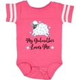 thumbnail image 3 of Inktastic Godmother Godson Lamb Boys Baby Bodysuit, 3 of 5
