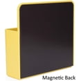 thumbnail image 3 of NOGIS Magnetic Dry Erase Marker Holder, Whiteboard Marker Holder, Magnet Pen Holder, Magnetic Marker Holder for Fridge, Whiteboard, Locker, Office, Home, Magnetic Cup, 1 Pack, Yellow, 3 of 7
